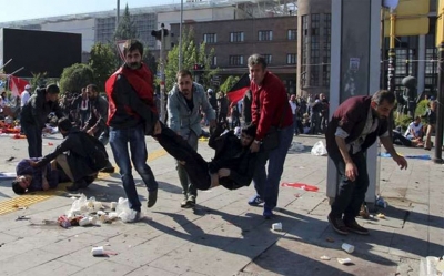 4 قتلى و14 جريحا من عناصر الشرطة التركية بتفجير ديار بكر