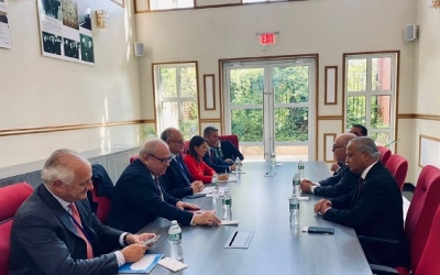 وزير الخارجية يجري سلسة من اللقاءات الثنائية مع وزراء خارجية