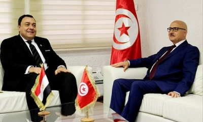 تكثيف التعاون المشترك محور لقاء وزير الفلاحة بسفير مصر بتونس