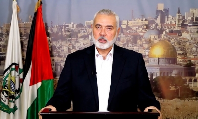 هنية يقول إن حماس تقترب من التوصل لاتفاق حول هدنة مع ''إسرائيل"
