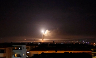 جيش الاحتلال الإسرائيلي يقصف منطقة قرب القصر الرئاسي بدمشق