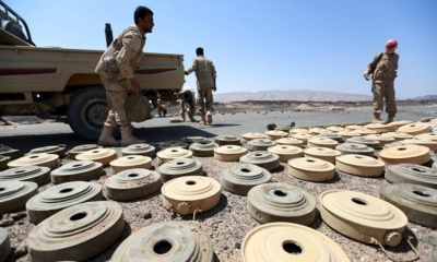 أمريكا تدعو جماعة الحوثي إلى تسليم الخرائط المتعلقة بالألغام في اليمن
