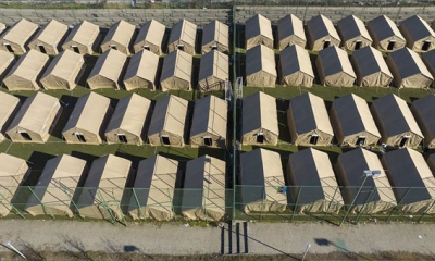 أذربيجان تنشئ مخيمًا لضحايا زلزال تركيا