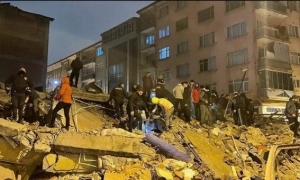 زلزال قوي يضرب تركيا وسوريا  فجر اليوم