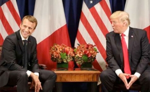 ماكرون في أول زيارة دولة لواشنطن في عهد ترامب:  محاولة لتقليص حدة الخلافات بين فرنسا و الولايات المتحدة