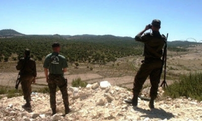 ضبط 96 مجتازا بصدد اجتياز الحدود الجزائرية التونسية خلسة