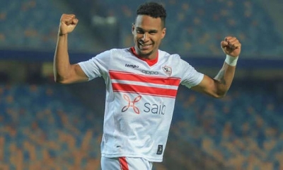 سيف الجزيري يسجل مع الزمالك