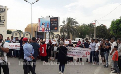 الملاحقة القضائية في وجه الحراك الاجتماعي:  على خلفية المطالبة بتفعيل القانون عدد 38 ايداع 3 محتجين السجن
