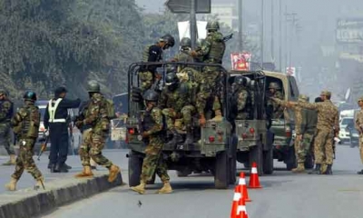 مقتل ثلاثة جنود في هجوم مسلح في باكستان