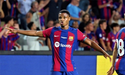 برشلونة يفرط في فاتي الى برايتون على سبيل الاعارة