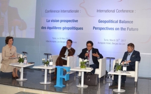 في ندوة حول مستقبل التوازنات الجيوساسية في المشرق والمغرب: تحديات لمواكبة القيم الجيوسياسية المتجدّدة وتأثيراتها على دول العالـم