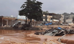 منظمة: 30 ألفا على الأقل شردوا في مدينة درنة الليبية بسبب العاصفة