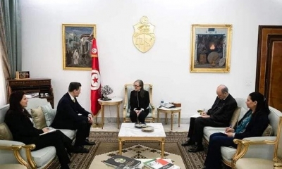 تعزيز التعاون المشترك محور لقاء رئيسة الحكومة بالمنسق المقيم لمنظمة الأمم المتحدة بتونس