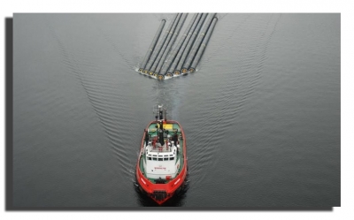 قادمة من النرويج: ميناء جرجيس يستقبل معدات الجلب الخاصة بمحطة تحلية مياه البحر في جربة