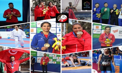 العاب البحر الأبيض المتوسط: 16 ميدالية و مركز ثامن إلى حدود اليوم الخامس