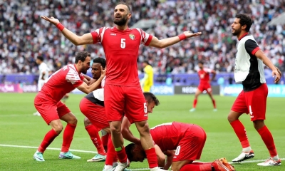 كاس اسيا قطر 2024:  الأردن تتأهل على حساب العراق في سيناريو مثير