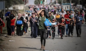  النزوح قسرا 