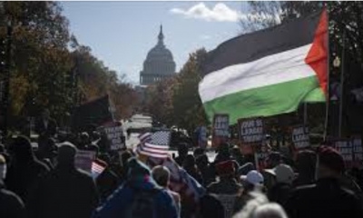 احتجاجات لمحاربين قدامى في واشنطن تطالب برحيل ترامب