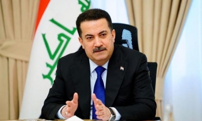 رئيس وزراء العراق  '' الحكومة العراقية حريصة على تفعيل قانون العمل''