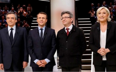 تقلبات في الحملة الإنتخابية الفرنسية: تأخر مرشح الحزب الإشتراكي وصعود جون لوك ميلونشون