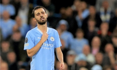 برناردو سيلفا.. خامس المصابين في مانشستر سيتي