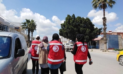 الهلال الأحمر التونسي: دعوة الأطباء والممرضين المتطوعين والذين لديهم جواز سفر الى التسجيل الفوري تلبية للواجب الوطني