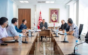 جلسة عمل لهيئة الانتخابات مع الاطراف الرئيسية المعنية بمشروع التحديد الترابي للدوائر الانتخابية المحلية