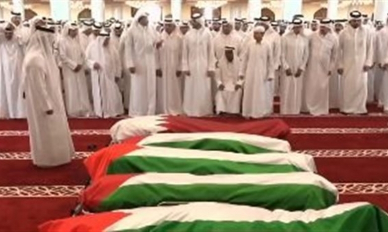 تشييع جثامين ضحايا العدوان الإسرائيلي على الدوحة بحضور أمير قطر