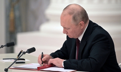 روسيا : بوتين يوقع قانون الاستدعاء الإلكتروني لتسهيل التعبئة العسكرية