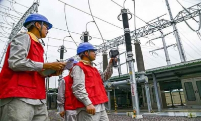 زيادة استهلاك الكهرباء في الصين بنسبة 4.7 % في الأشهر الأربعة