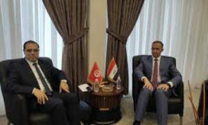 كاتب الدولة لدى وزير الخارجية يلتقي عددا من كبار المسؤولين العراقيين في بغداد