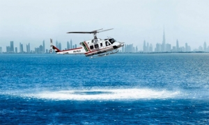 الإمارات: سقوط هليكوبتر في البحر.. وفقدان طاقمها