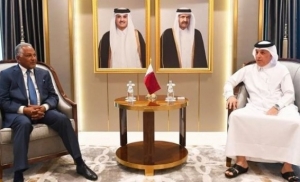 وزير قطري يبحث مع مبعوث البرهان تطورات الأوضاع بالسودان