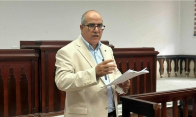 عميد المحامين يستقبل فريق الدفاع عن احمد صواب