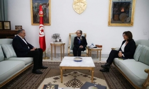 رئيسة الحكومة تستقبل مؤسس شركة فيرميق وصاحب مؤسسة تونس للتنمية