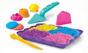 لعب الأطفال المصنوعة من الرمل