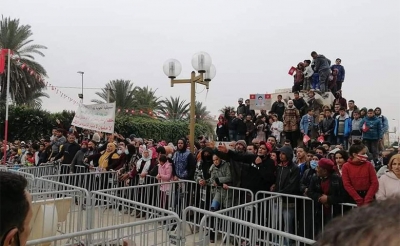 سيدي بوزيد في ذكرى 17 ديسمبر: الاحتفالات تفقد بريقها ... أمام غياب رموز الدولة