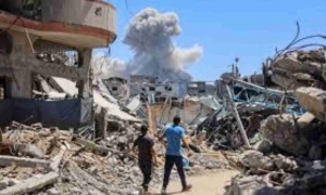 استشهاد 19 فلسطينيا بهجمات إسرائيلية فجر اليوم
