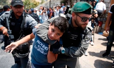 في يوم الطفل الفلسطينيّ الموافق ل5 أفريل:  أكثر من 9750 حالة اعتقال منذ عام 2015