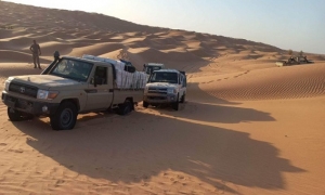 الحرس الديواني بتطاوين يحجز90 ألف علبة سجائر مهربة