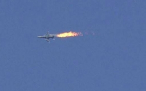 إسقاط طائرة حربية تابعة للنظام السوري في ريف حلب