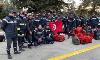 قائد فريق إنقاذ تونسي: ساهمنا في إنقاذ أحياء عبر عمليات البحث عن مفقودين في تركيا