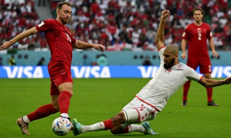 الدنمارك - تونس (0-0): منتخبنا يقف في وجه الدنمارك ويفرض التعادل