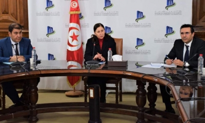 جلسة حول وضعية وادي القويفلة بالطريق الوطنية رقم 03 بتوزر