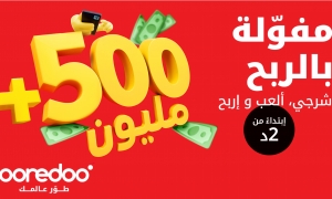 Ooredoo تونس تطلق برنامج "مفوّلة 2025"  كلّ عملية شحن هي فرصة لربح جوائز قيّمة!