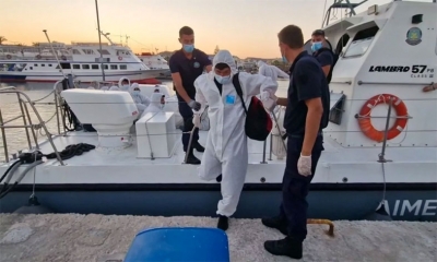اليونان...انقاذ 100 شخص قبالة جزيرة كيثيرا