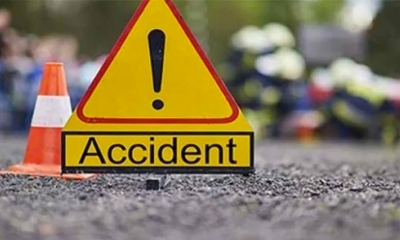 العاصمة  حادث مرور يسفر عن 3 إصابات