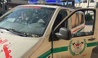إصابة 4 مسعفين جراء قصف إسرائيلي استهدف سيارتي إسعاف جنوب لبنان