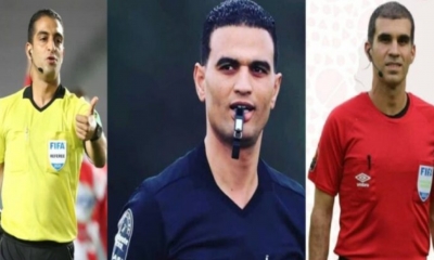 ثلاث حكام يمثلون تونس في كأس امم افريقيا بالمغرب