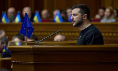 الرئيس الأوكراني يفتتح اليوم الجمعة مؤتمر ميونخ للأمن بإلقاء خطاب عبر الفيديو